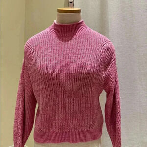 pink sweater small